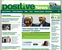 Positive News website